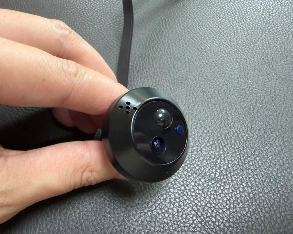 Battery Powered MINI Two Way Talk Tuya SmartLife APP 3MP Wide View 2.4G WiFi 940NM Infrared Digital Door Peephole Eye PIR Camera