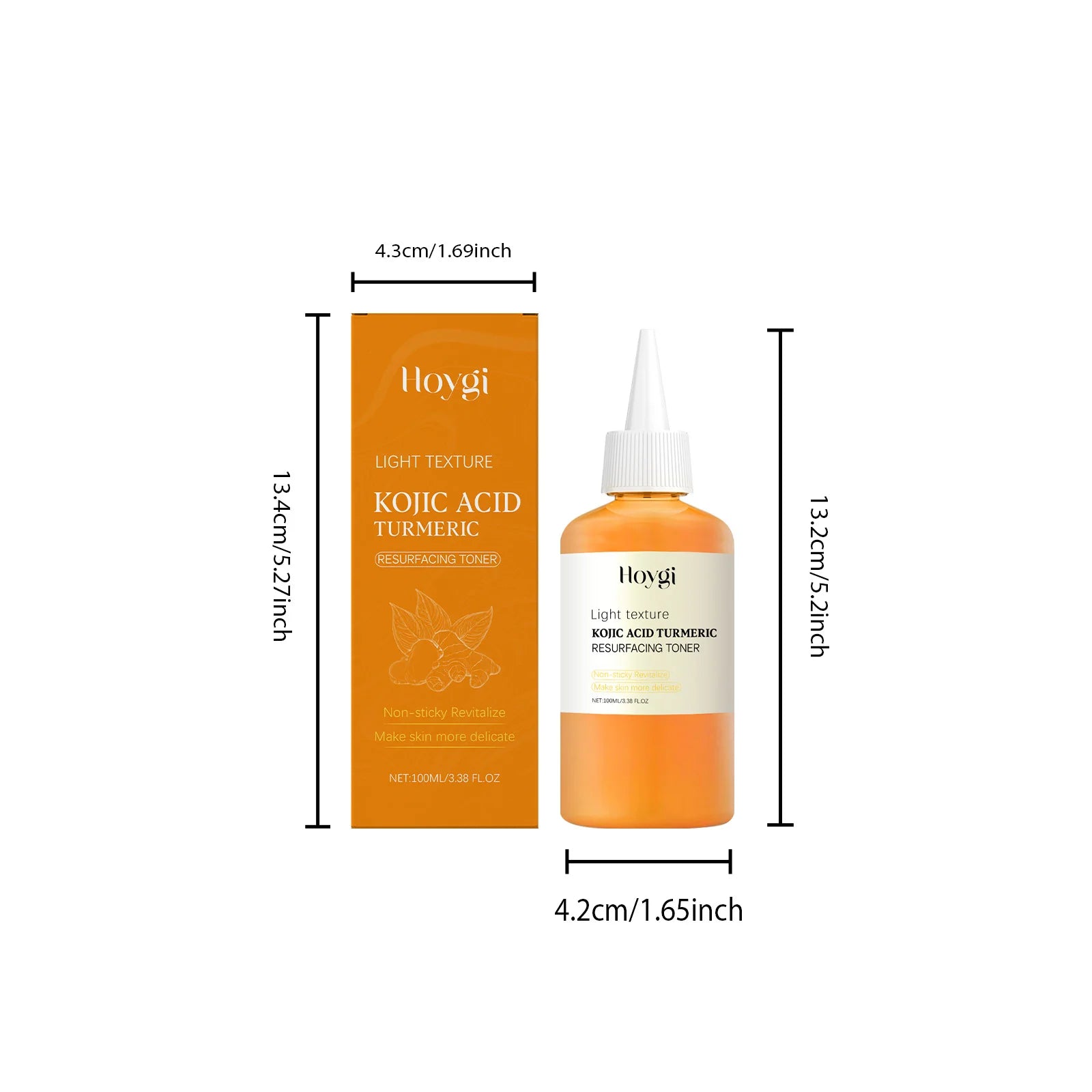 Brightening Kojic Acid Turmeric Toner Soothing Hydrating Pore Minimizing Oil Control Reduce Dullness Refreshing Facial Skin Care