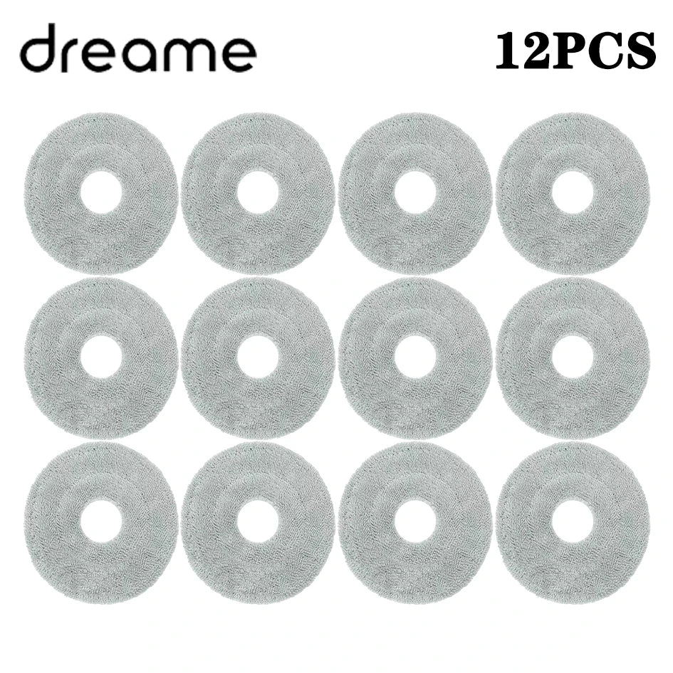 Tidesmit replacement parts kit for Dreame X50 Ultra and L40S Pro vacuum featuring main brush, filter, mop, dust bag