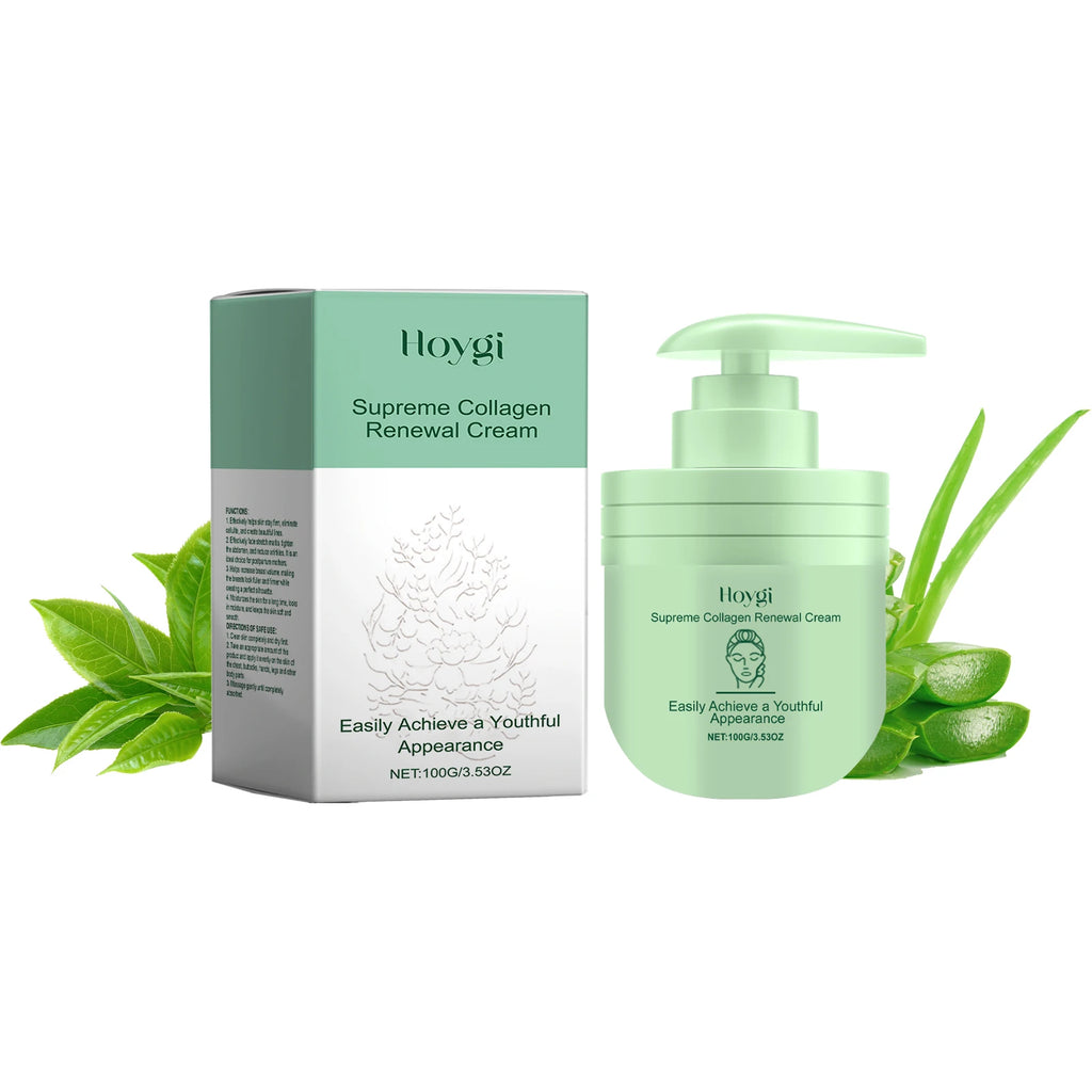Hoygi Collagen Body Lotion for Dry Skin Hydrating Firming Cream with Niacinamide Smooth Skin Daily Moisturizer for Women 100g