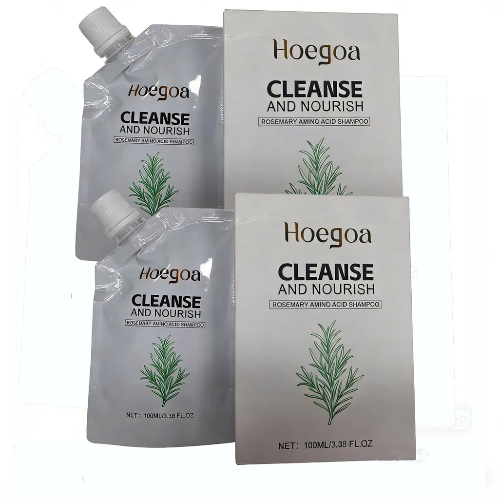 1/2PCS Rosemary Amino Acid Shampoo, Shampoo for Thinning Hair, Natural Formula to Strengthen & Thicken Hair, Controls Oily Scalp