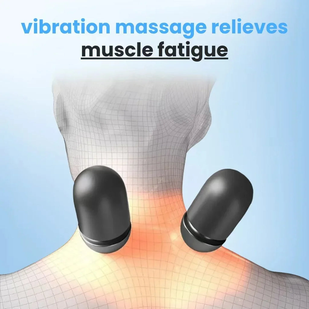 Electric Neck Massager Pillow with Heat Therapy & Deep Tissue Support Massage Cushion Tidesmit