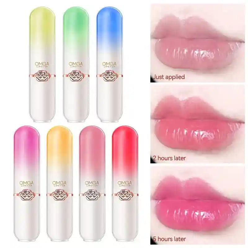 Color Changing Lip Balm - Moisturizing Peach Treatment by Tidesmit Lip Care Tidesmit