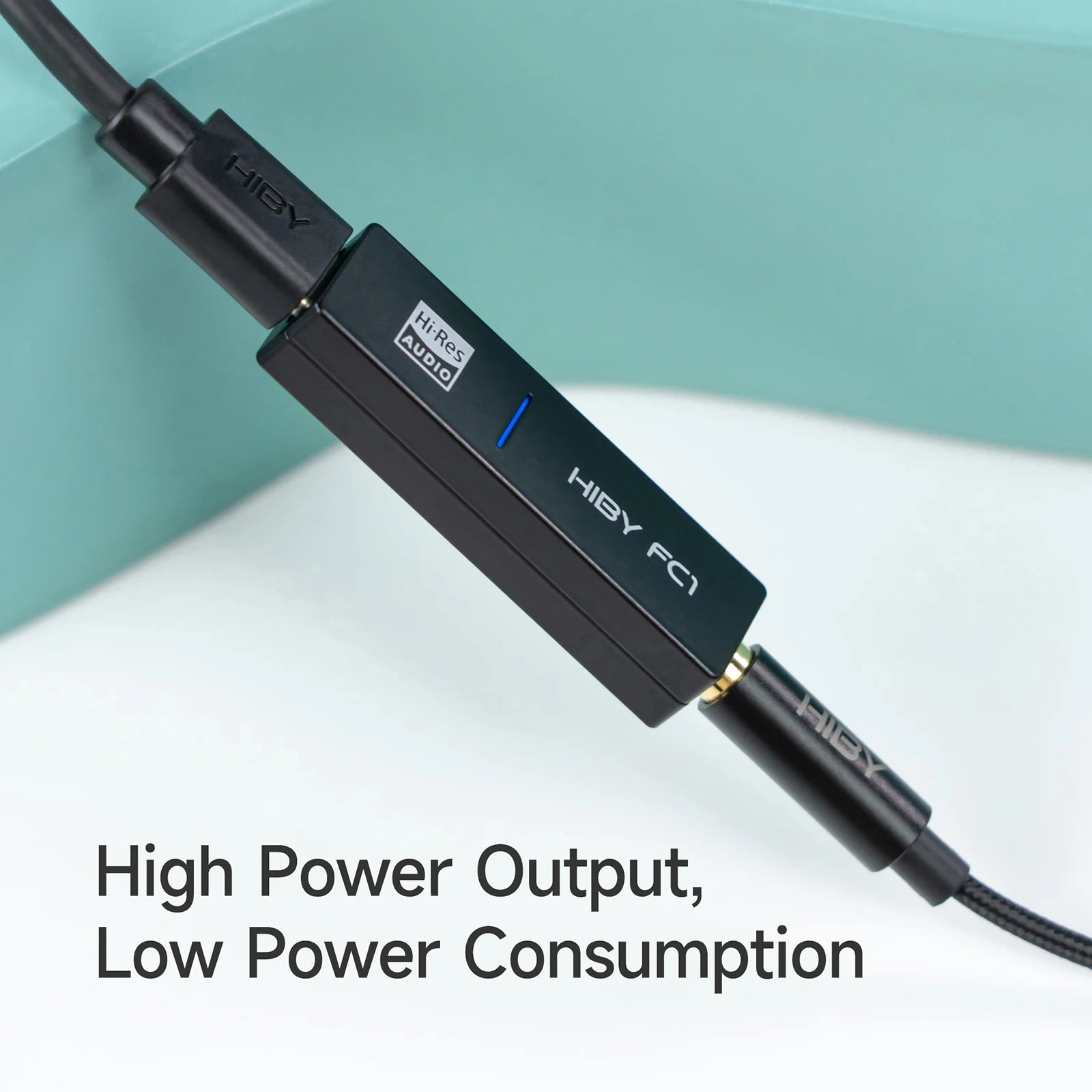USB DAC Headphone Amp with 3.5mm Output - Tidesmit Portable Audio Adapter Tidesmit