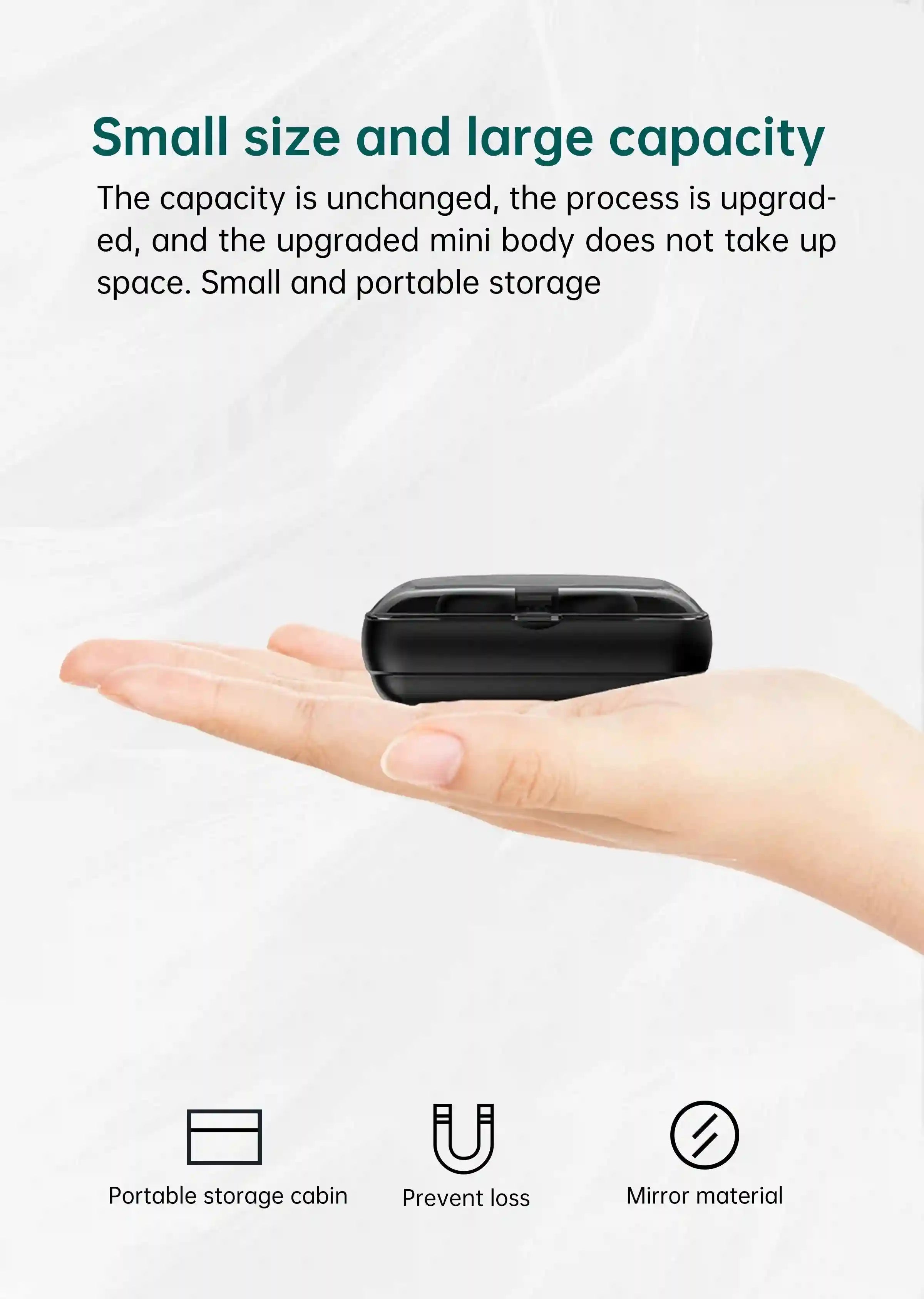 Wireless Bluetooth Gaming Earbuds with Active Noise Cancellation - Black Tidesmit