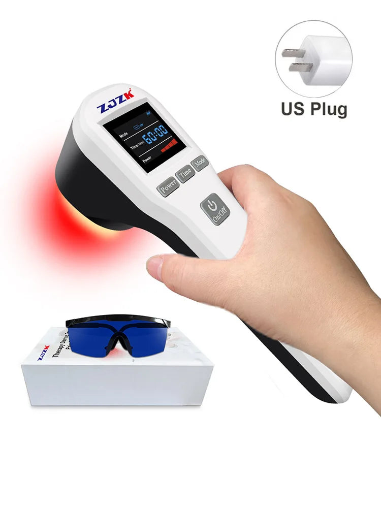 Cold Laser Therapy Device for Pain Relief | 808nm & 650nm Laser Body Shaping Massage Equipment US Plug-Multicolor China