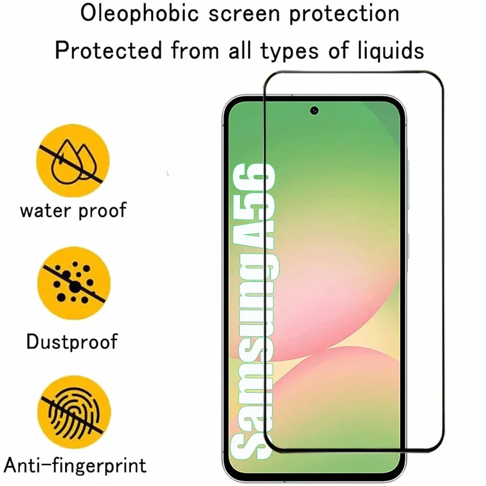 Samsung Galaxy Tempered Glass Screen Protector - 4 Pack 9H Protection Tidesmit