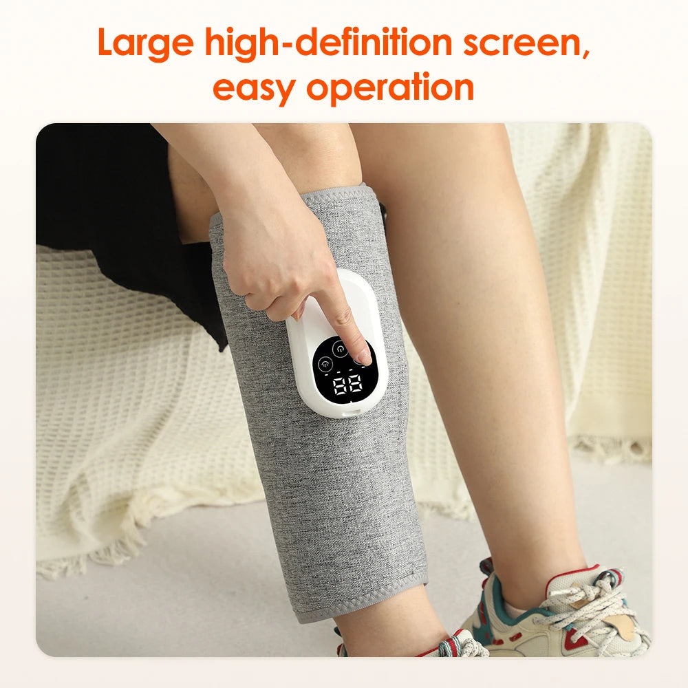 Portable Calf Massager with Heat - Air Compression Recovery Device Fascia Gun Tidesmit
