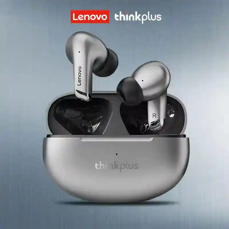 Lenovo LP5 Pro Wireless Earbuds - Low Latency Gaming Headset LP5 Gray Tidesmit