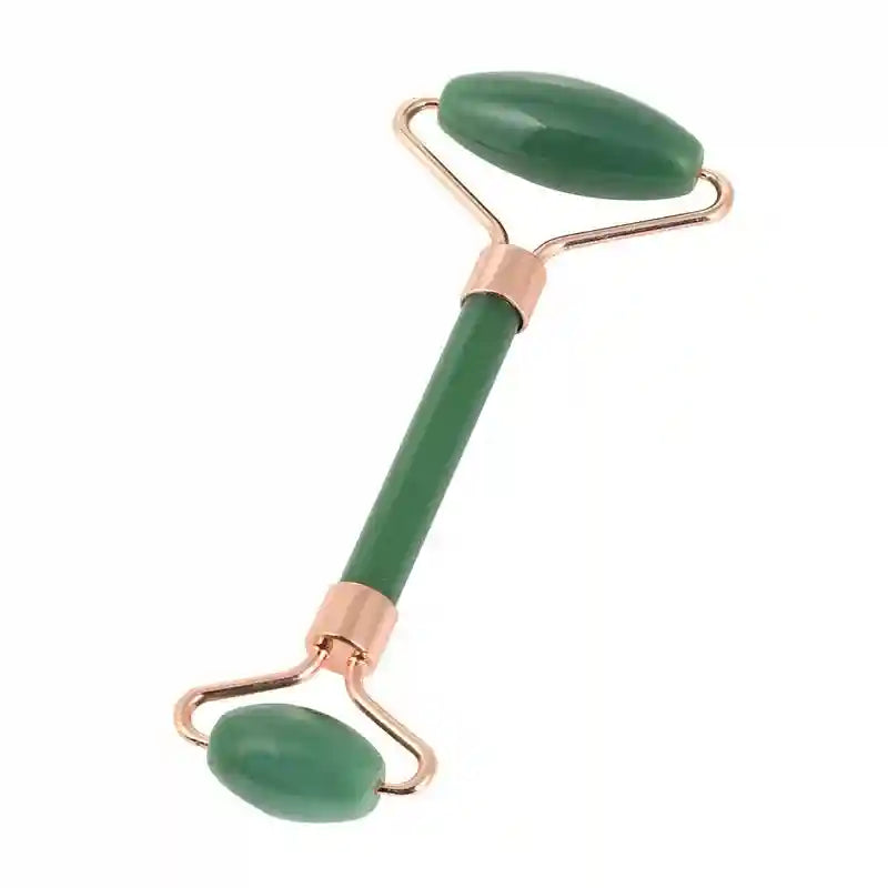 Jade Roller and Gua Sha Facial Massage Set - Natural Skin Rejuvenation Massage Roller Tidesmit