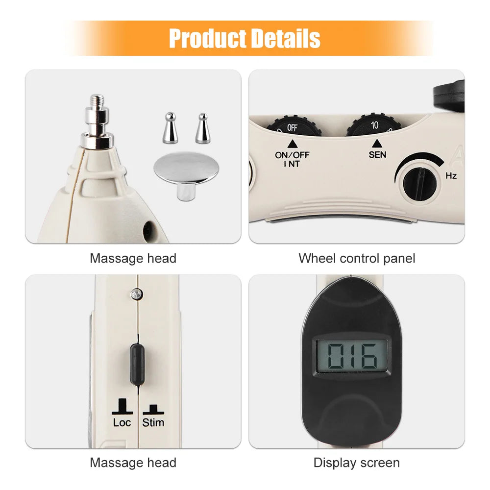 Acupuncture Pen Electronic Muscle Stimulator for Home Relaxation Therapy Relaxation Treatment Tidesmit