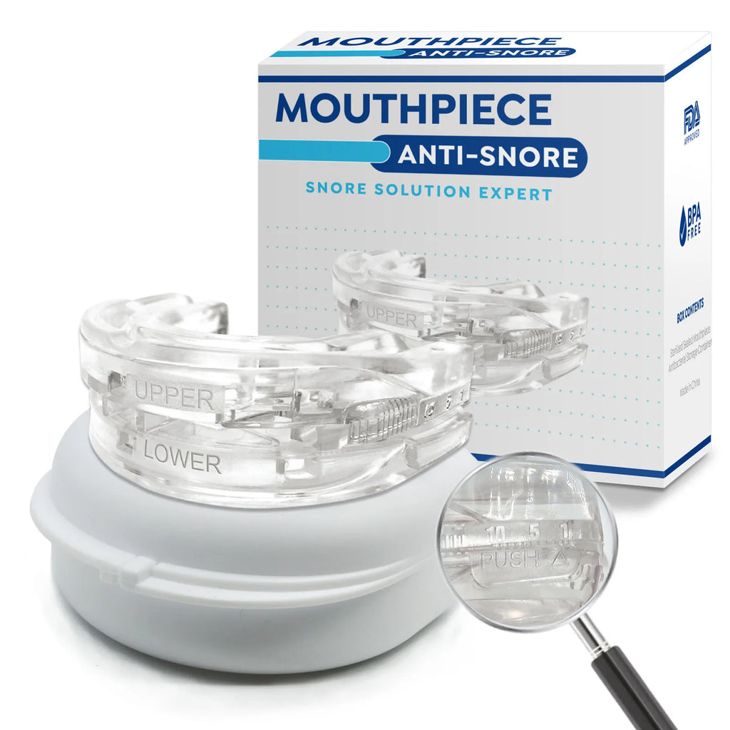 Mouthpiece Anti Snore Mouth Guard Silicone Anti Snoring Bruxism Sleeping Aid Apnea Guard Teeth Snoring Device Stop Snore Oral