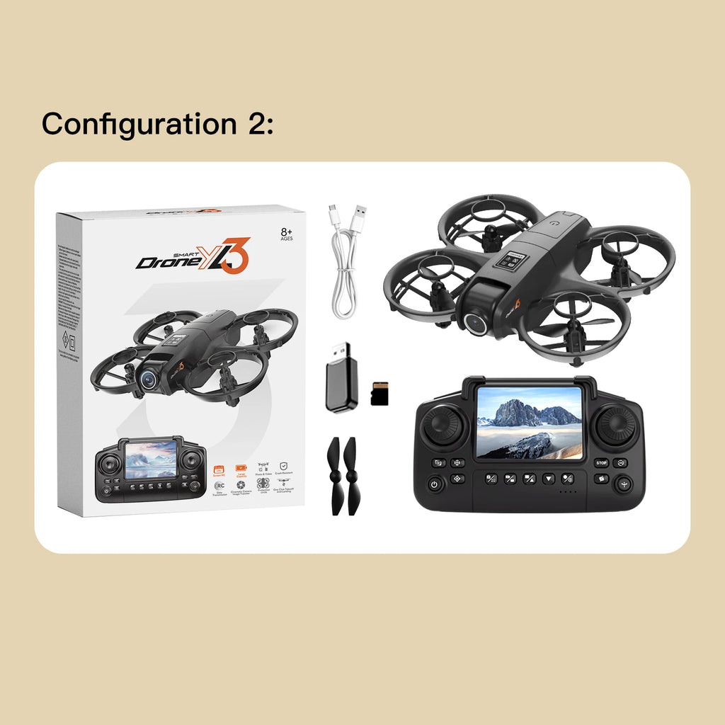 4K Camera Drone for Kids with Screen - Foldable Remote Control Quadcopter Tidesmit