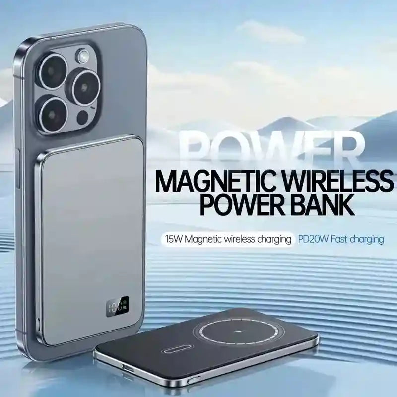 Magnetic Portable Charger 50000mAh - Fast Charging PD Power Bank Tidesmit