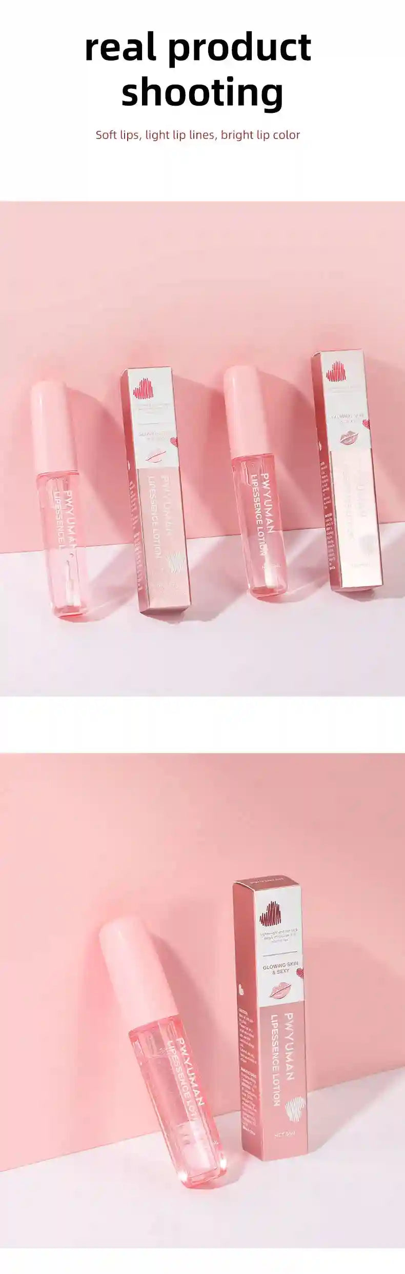 Lip Plumper Serum: Moisturizing Volumizing Treatment for Fuller Lips Lip Care Tidesmit