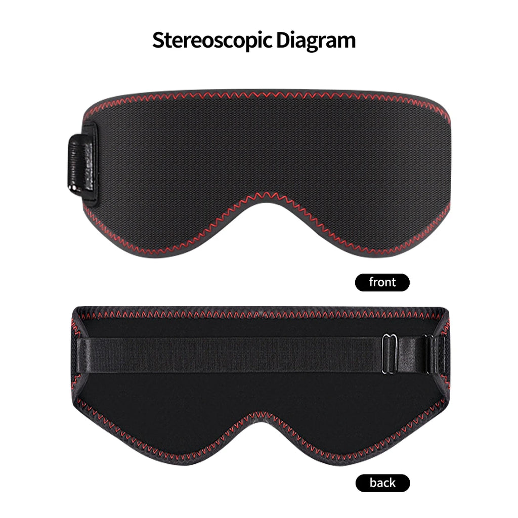 Heated Eye Mask for Dry Eyes | 3-Level Heat Therapy & Massage - Tidesmit Massage Cushion Tidesmit