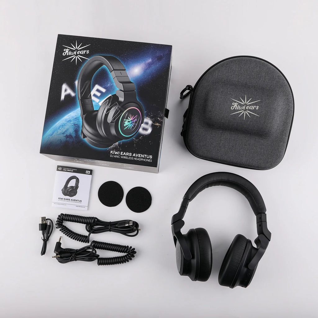 Kiwi Ears Aventus Wireless Headphones - Over-Ear Active Noise Cancellation Tidesmit
