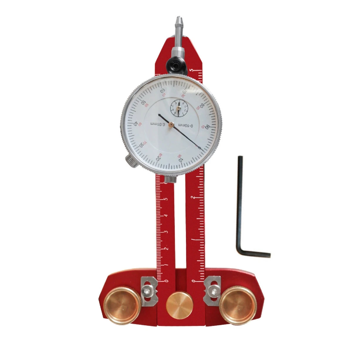 Table Saw Alignment Gauge Jig Guide with Dial Indicator For Aligning Calibrating Work Shop Machinery Like Table Saws Band Saws