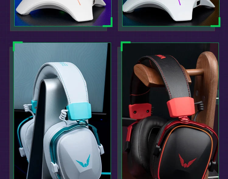 Tidesmit VK S1 Wireless Gaming Headset: Low Latency 15ms Audio Tidesmit