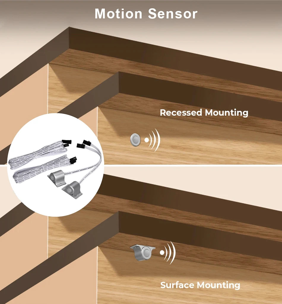 V2 PIR Motion Sensor Stair Light Controller 32 Channels LED Stair Controller For Stairway Dim LED Strip Lighting DC12V 24V