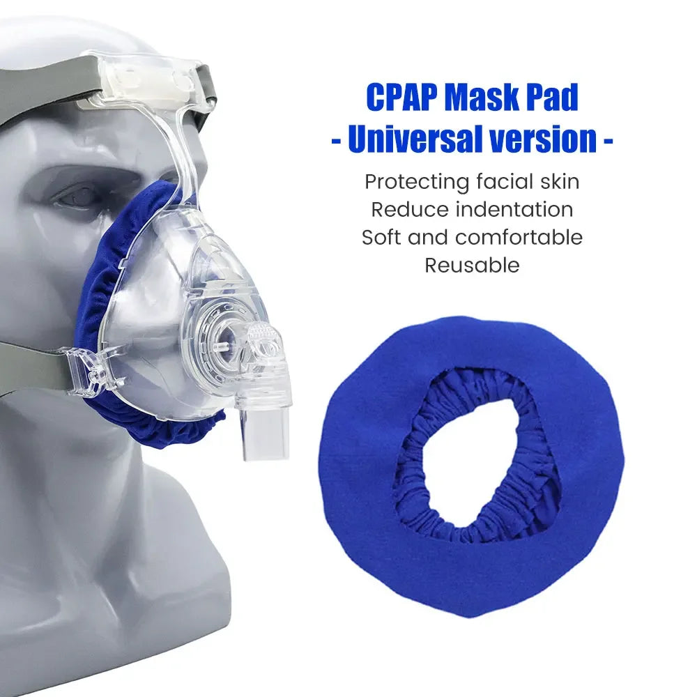 CPAP Mask Liners Full Face Reusable Soft Mask Covers Reduce Air Leak Washable Cushion Cover Compatible with Most CPAP Masks