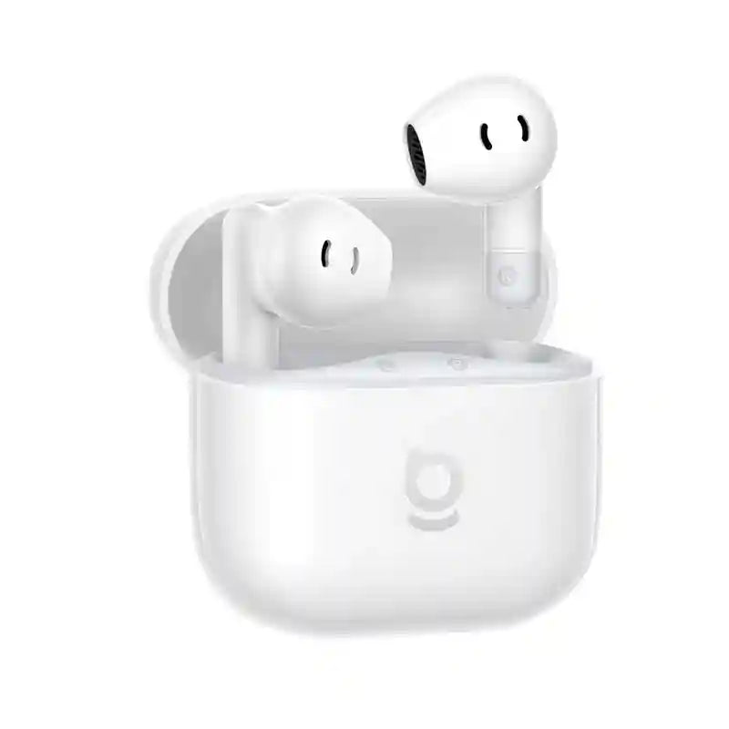 Wireless Earbuds with AI ENC, 40H Battery Life & Waterproof Build Moon White Tidesmit