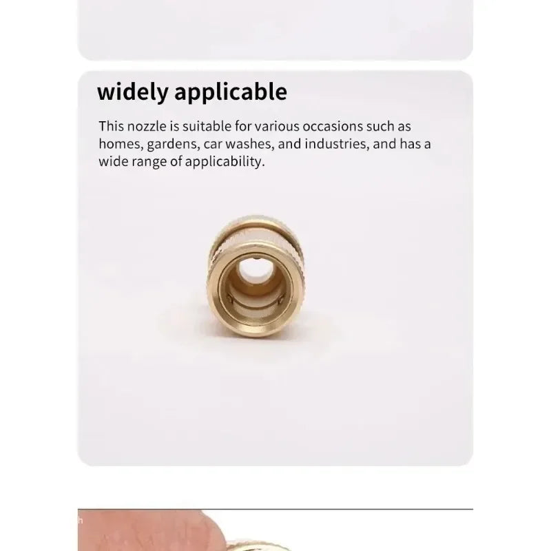4-way Water Quick Connector High Pressure Quick Coupling For Car Washer Water Gun Adapter Joints Garden Irrigation 2027