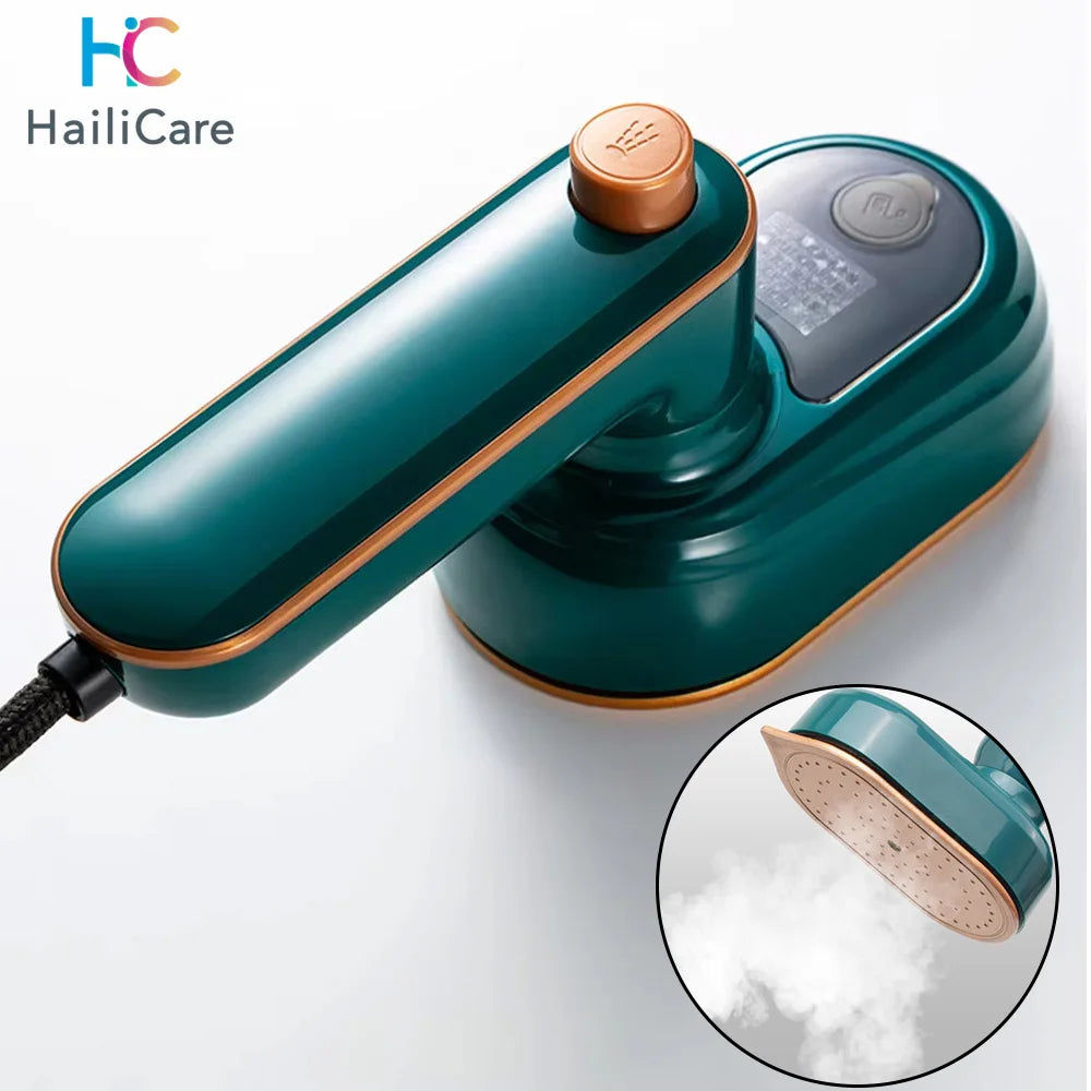 Tidesmit portable handheld mini steam iron for dry and wet garment ironing ideal for home and travel laundry use