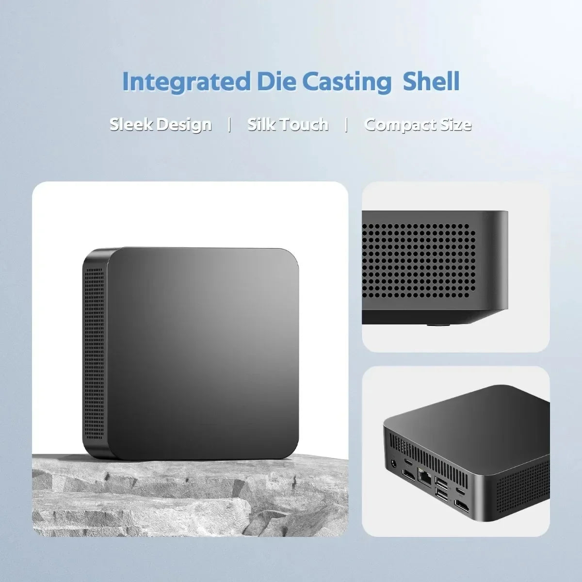 Mini PC HOT Selling Intel N150 CPU 32GB DDR4 512GB 1TB M.2 SSD 1080P USB3.0 1000M Ethernet Gaming PC Desktop Mini Computer