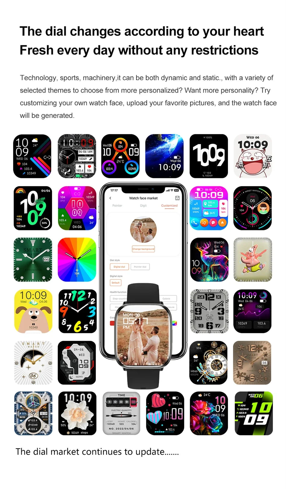 2026 New Smart Watch Full Touch Screen Bluetooth Call AI Voice Heart Rate Waterproof Watches Sports Bracelet Smartwatch Women