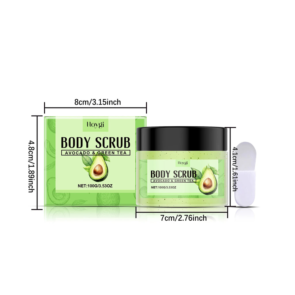 Matcha Body Scrub - Gentle Exfoliating Pore Cleanser (100g) Scrubs Treatments Tidesmit