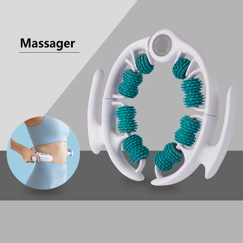 Anti-Cellulite Roller for Lymphatic Drainage and Muscle Relief - Tidesmit Body Shaping Massage Equipment Tidesmit
