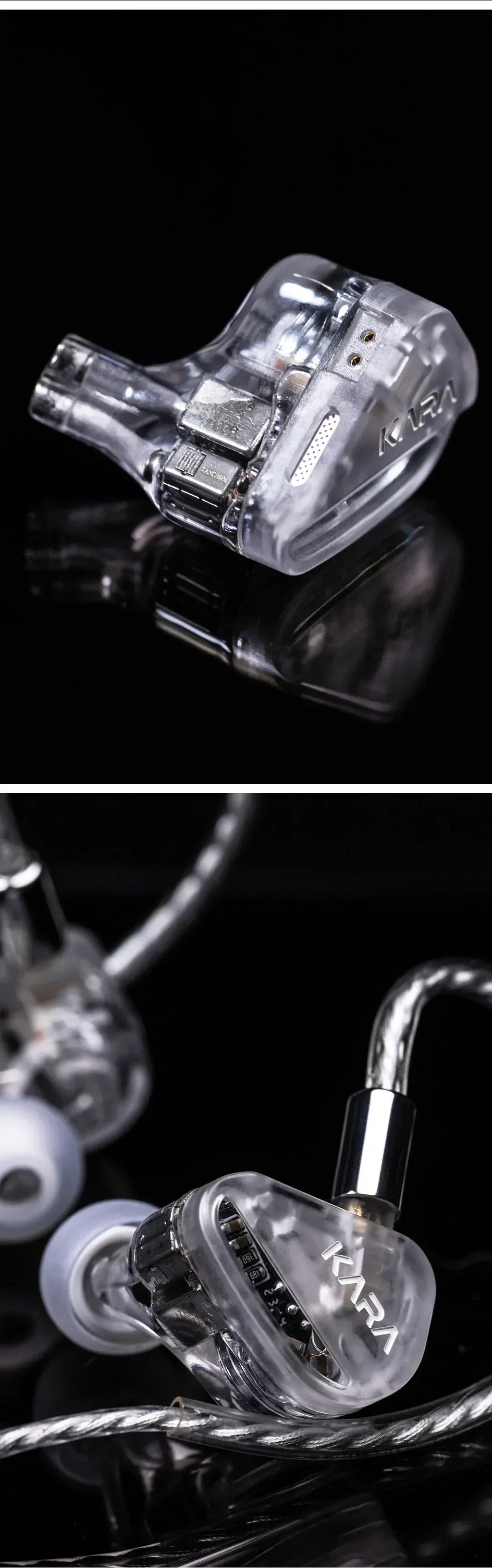 TANCHJIM Kara Hybrid In-Ear Monitors 1DD+4BA HiFi IEMs by Tidesmit Tidesmit