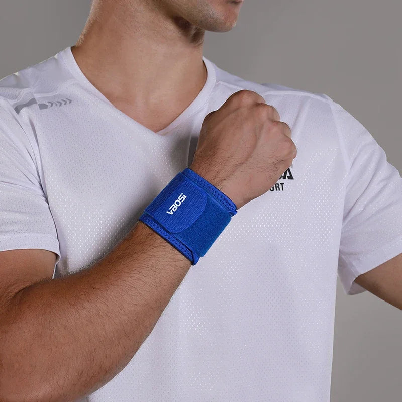 VBOSI Adjustable Wrist Support Brace Neoprene Compression Wristband for Sports Fitness Weightlifting Basketball Pain Relief Wris