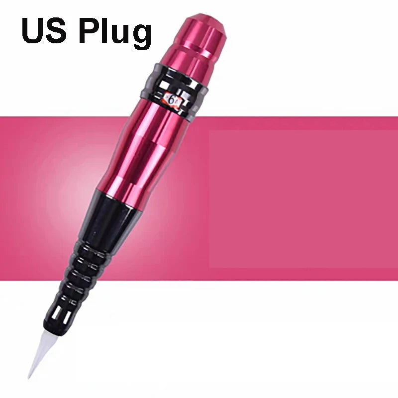 Tidesmit PMU Machine for Eyebrow Tattooing & Microblading Pen Permanent Makeup Machines US pink Tidesmit