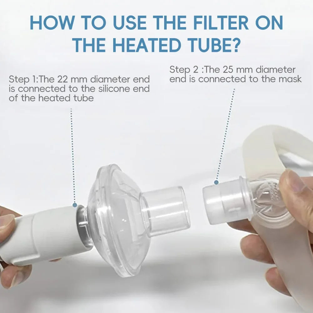 CPAP Machine Filter 1/3Pcs Bacterial Virus Protection Hygienic Filter for Sleep Apnea Ventilator Accessory