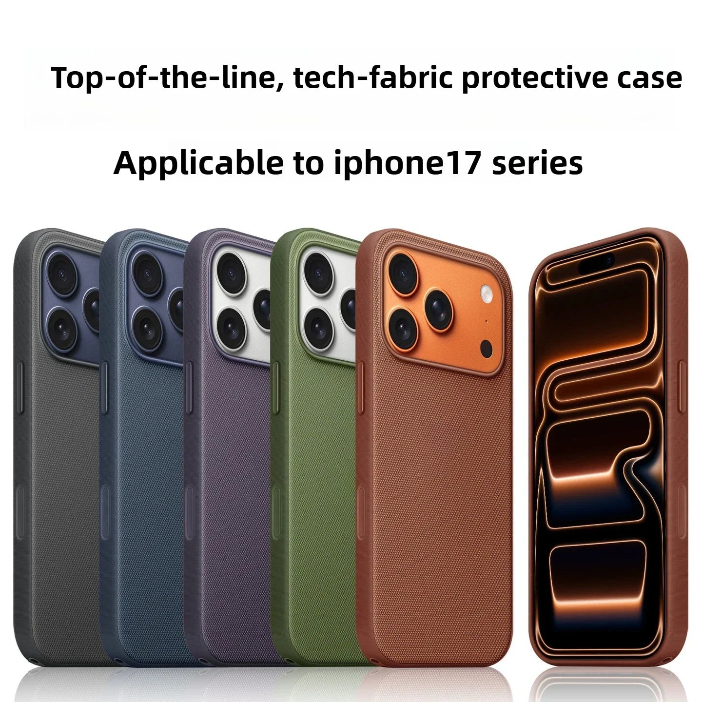 Woven Magnetic iPhone Case | Slim Shock-Absorbing Cover | Tidesmit Tidesmit