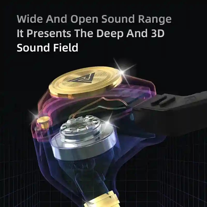 Wired Earbuds with Microphone - Noise Cancelling Bass Headset Tidesmit