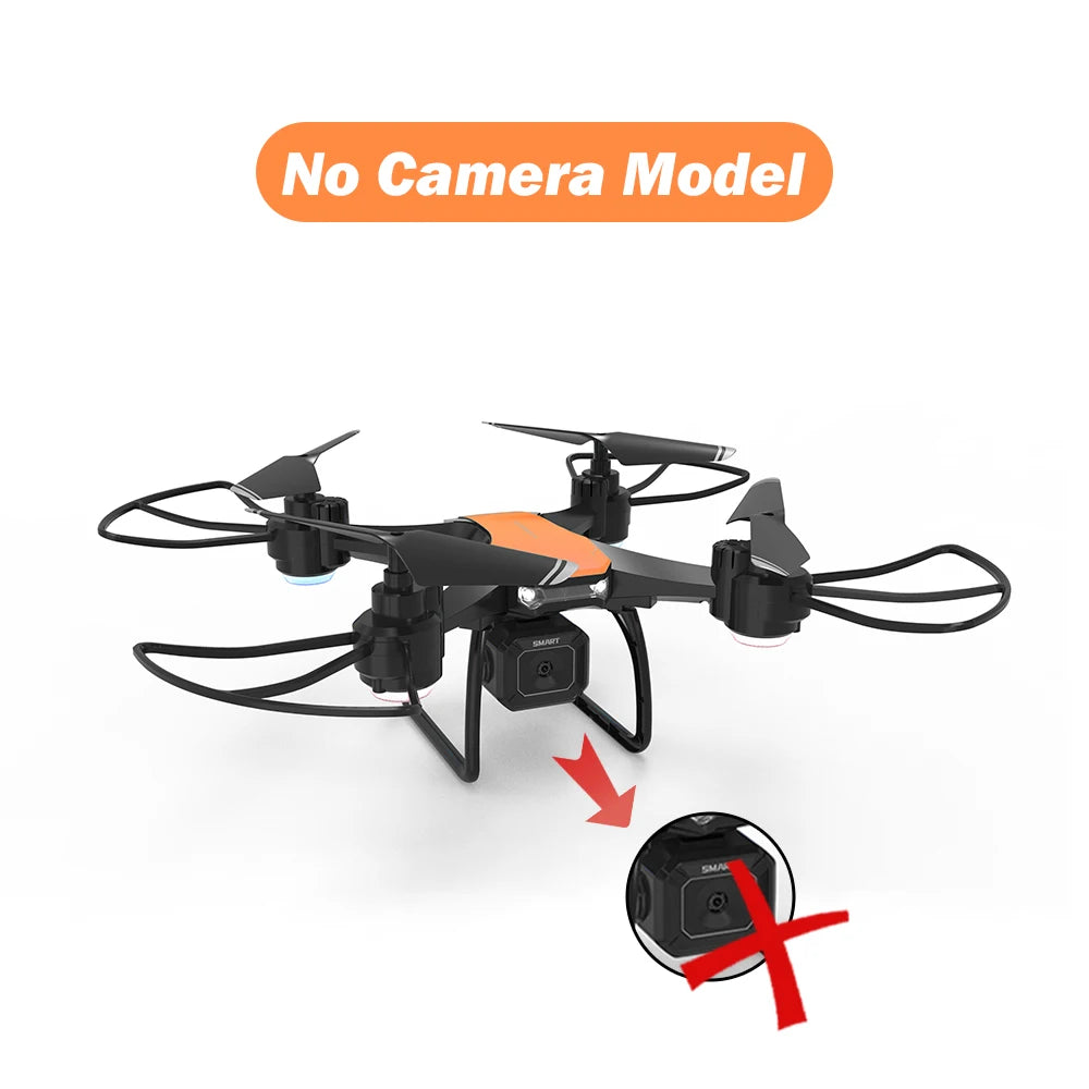 4K Camera Drone for Kids – Foldable Beginner Quadcopter with Smart Flight orange no camera Tidesmit