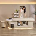 Electric Shampoo Massage Bed - Professional Salon Recliner with Heat Massage Chairs Tidesmit