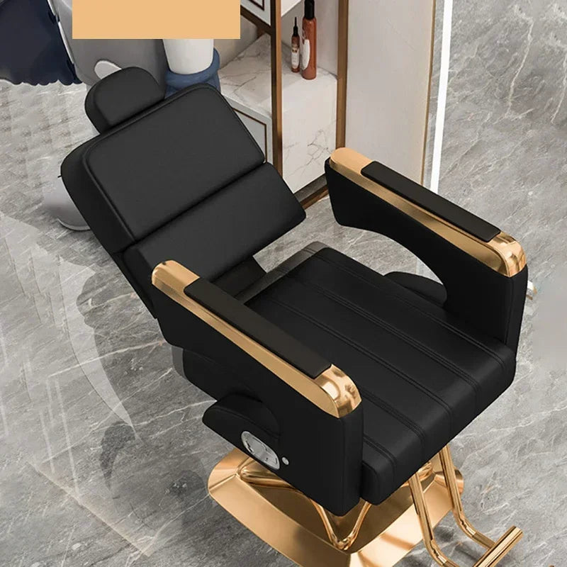 Barber Shop Hydraulic Chair: 360-Degree Swivel Salon Seating Massage Chairs Style-10 Tidesmit