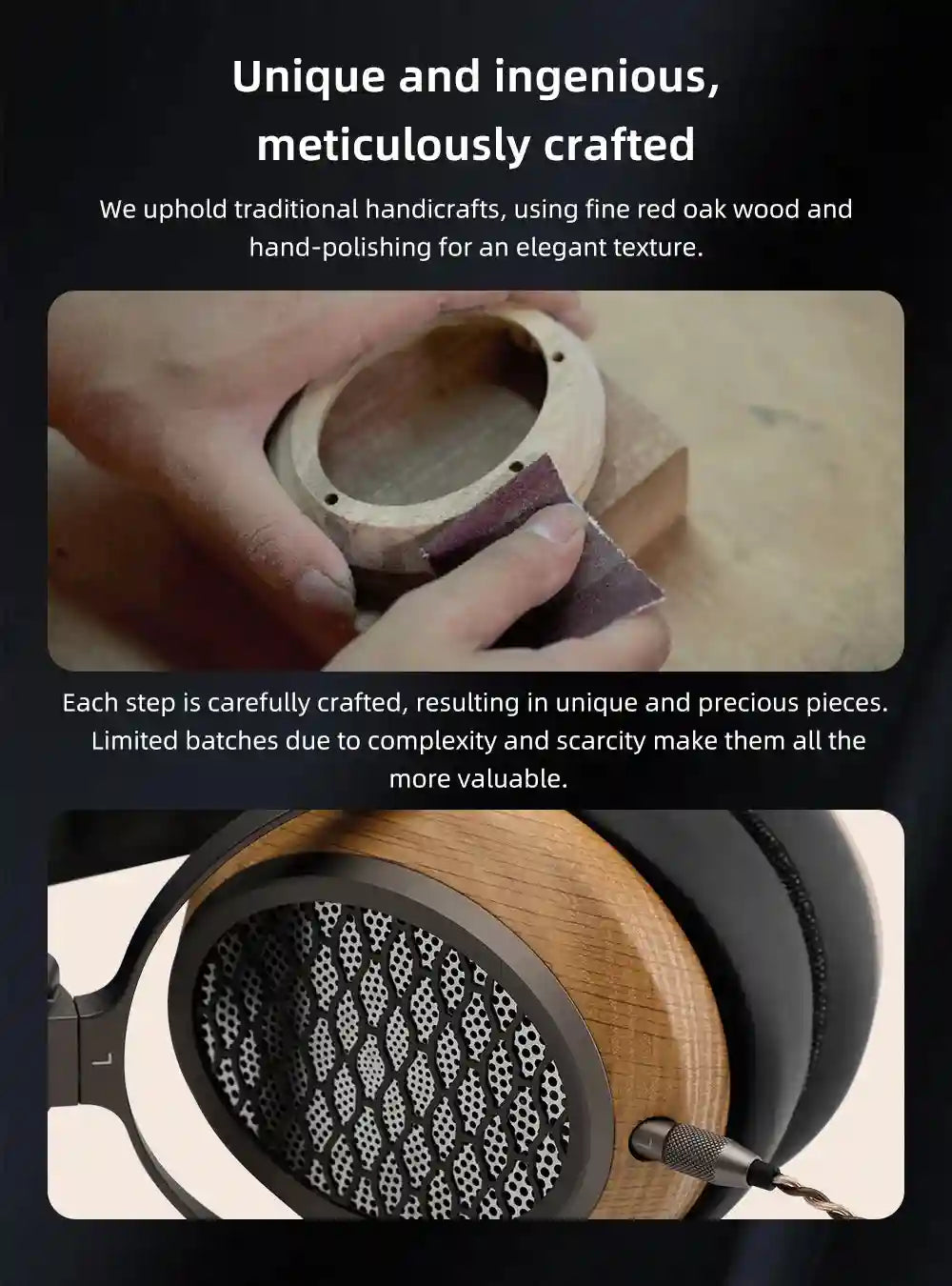 SIVGA P2 Pro Planar Magnetic Headphones | Open Back Walnut Wood Tidesmit