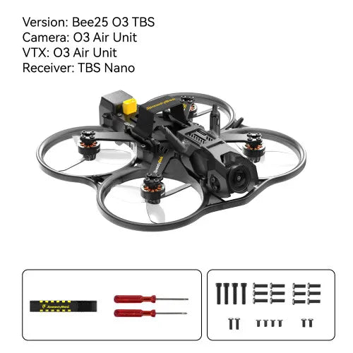 SpeedyBee Bee25 Cinewhoop 2.5 Inch FPV Drone - DJI O3 Air Unit Compatible O3 TBS Version Tidesmit