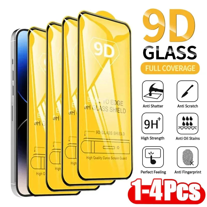 9D Tempered Glass Screen Protector for Xiaomi Redmi Series - Tidesmit Tidesmit
