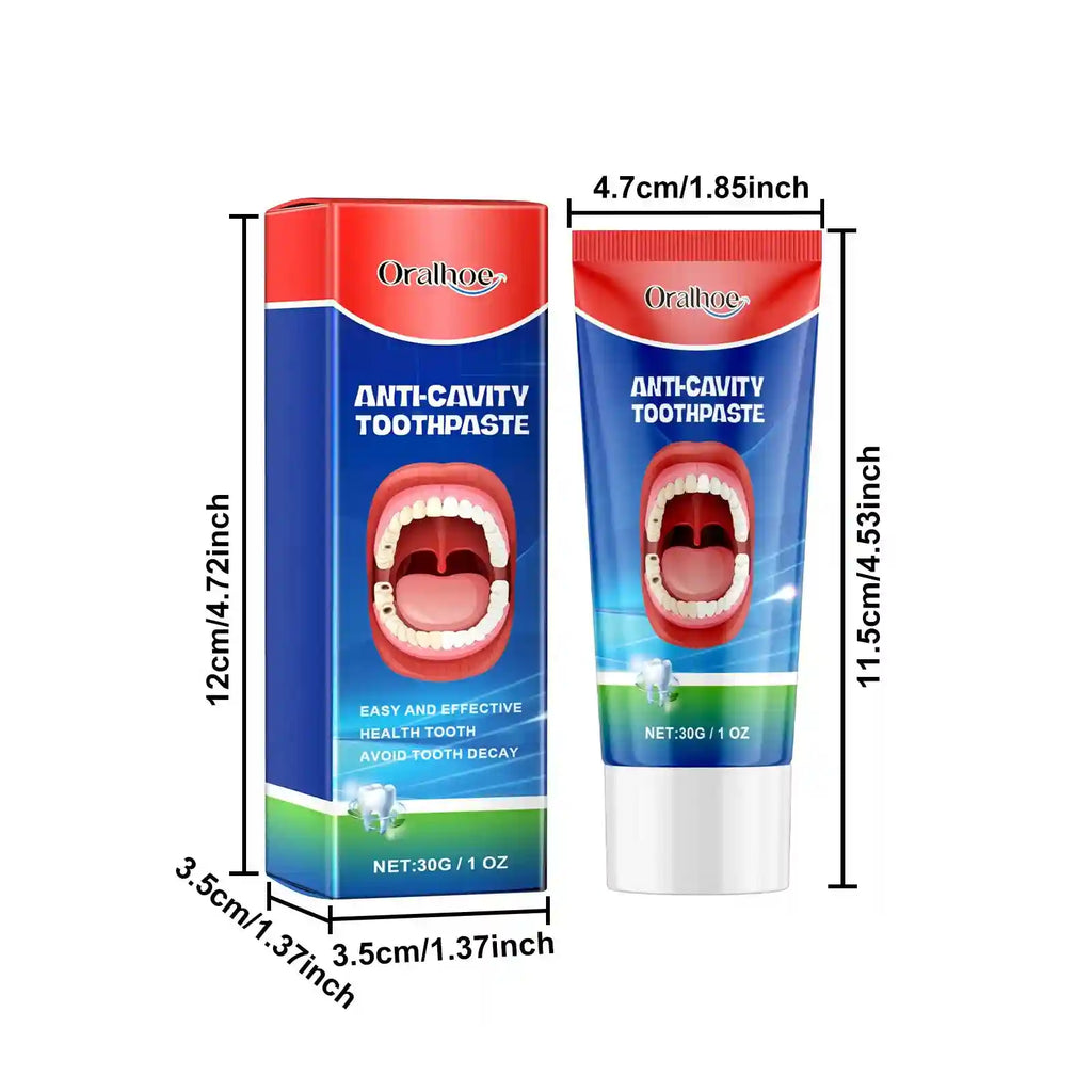 Tidesmit anti-decay whitening toothpaste for deep cleaning, plaque removal, and dental caries repair.
