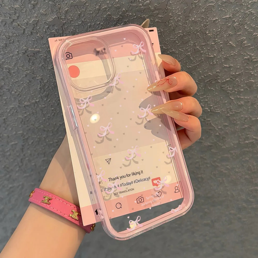 Pink Phone Case for iPhone 17 Pro Max - Shock-Absorbing Slim Cover Tidesmit