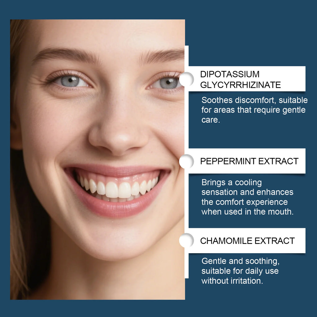 Tidesmit teeth whitening gel for gum soothing and fresh breath in portable travel size bottle