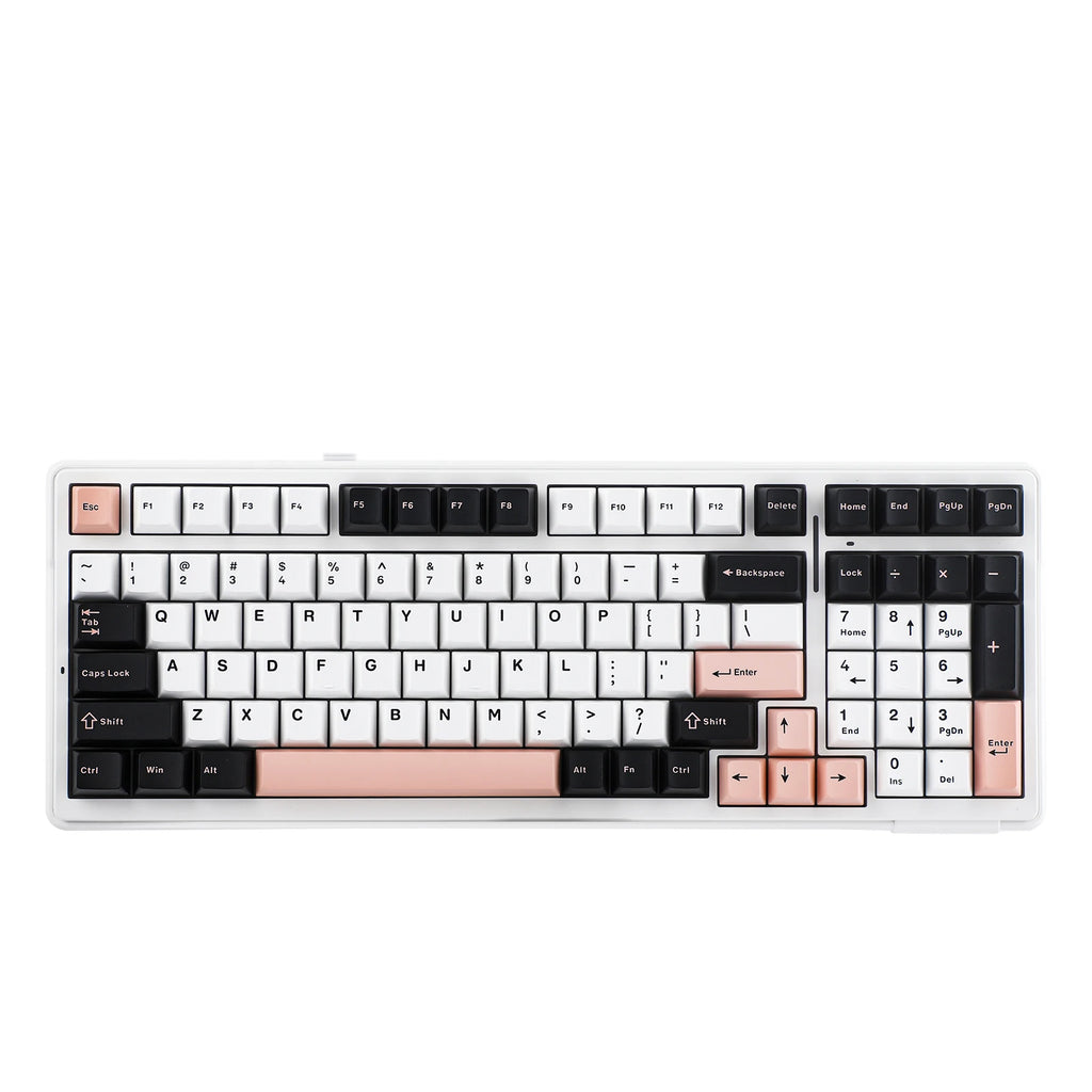 EPOMAKER x AULA F99 98% Gasket-Mounted Wired/BT/2.4GHz Wireless NKRO Mechanical Keyboard North-facing RGB 8000mAh Battery