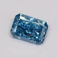 Rare Fancy 1.00ct Vivid Blue Lab Grown Diamond Radiant Cut Loose Stone IGI Certified Luxury Engagement Ring Center Stone