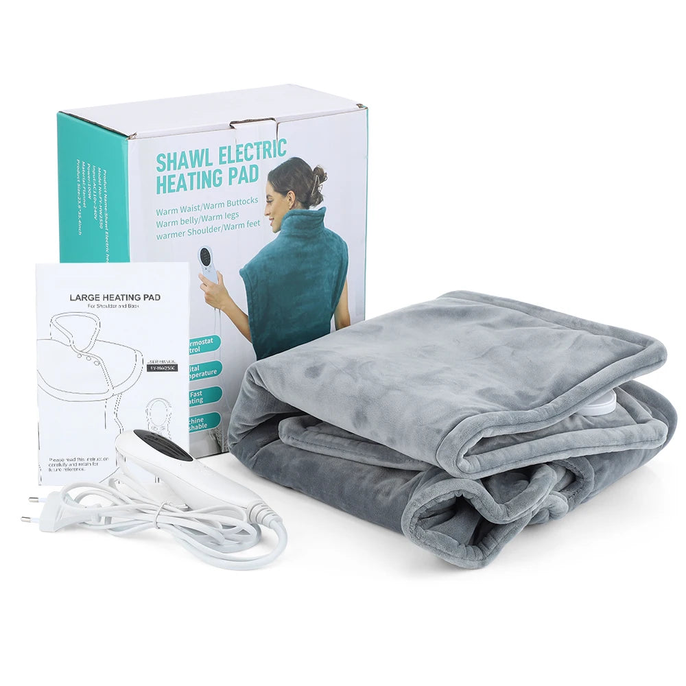 Electric Heating Neck Massager - Deep Tissue Muscle Recovery Tool Fascia Gun Tidesmit